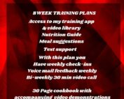 8 week fitness coaching