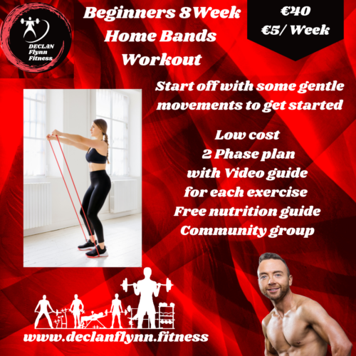 8 weeks beginners home workout