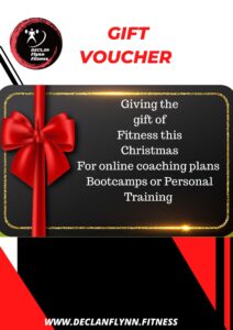 Gift Vouchers for personal trainng, bootcamps and online coaching
